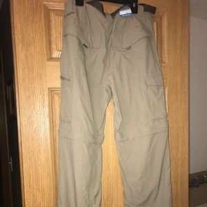 Columbia men’s zip off pant/shorts